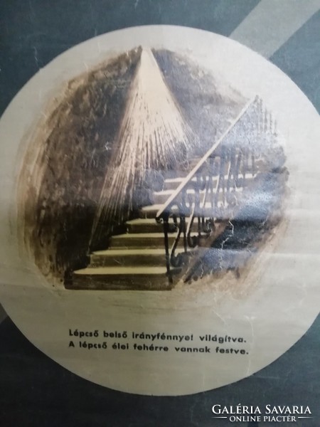 Hidegháborús plakát, "Belső Irányfény alkalmazása" ritka, gyűjtői darab