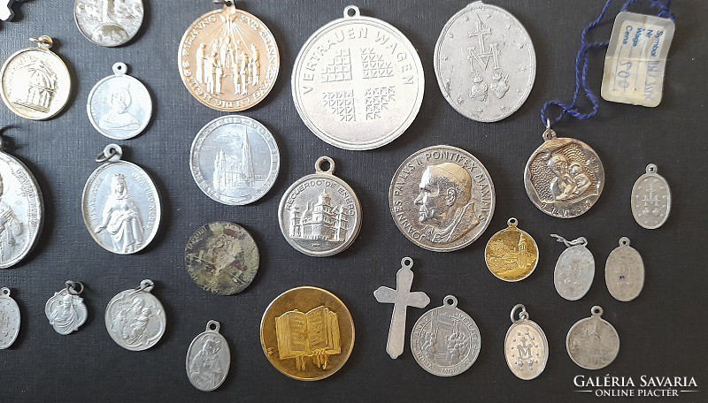 Church, religious medals, medals 32 pcs