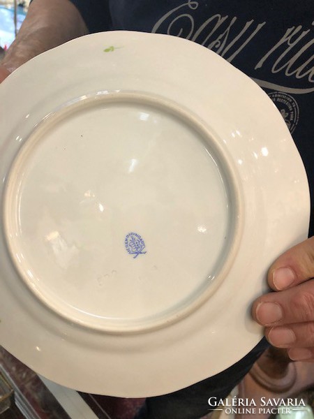 Herendi lapos tányér, régi, 18 cm-es nagyságú, hibátlan.