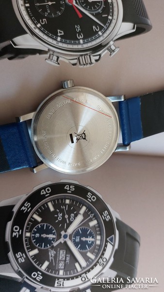 (K) steel case wristwatch with an interesting dial