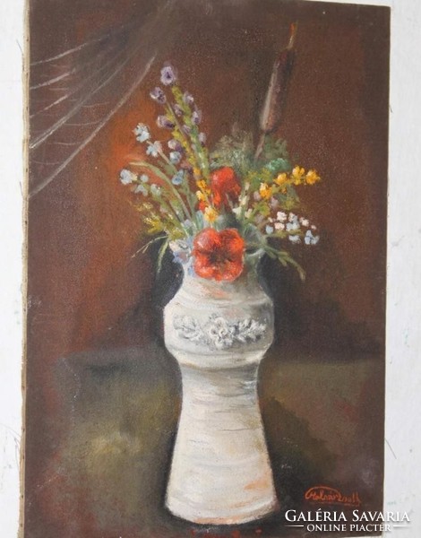 Molnár zsolt oil / canvas flower still life