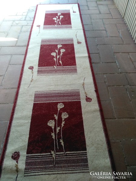 Carpet, Turkish, mixed fibers, 300 x 72 cm