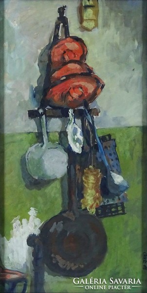 1I010 xx. Hungarian painter of the century: kitchen still life 1983