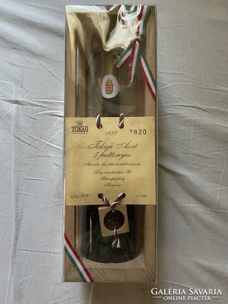 5 puttonyos Tokaji Aszú 1937