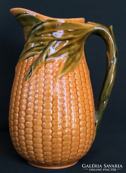 Dt/043 - retro corn, majolica wine jug