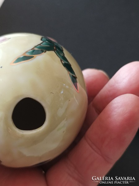 Hand painted porcelain eggs