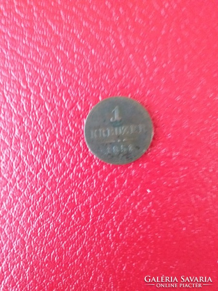 1851 1 penny e rr!