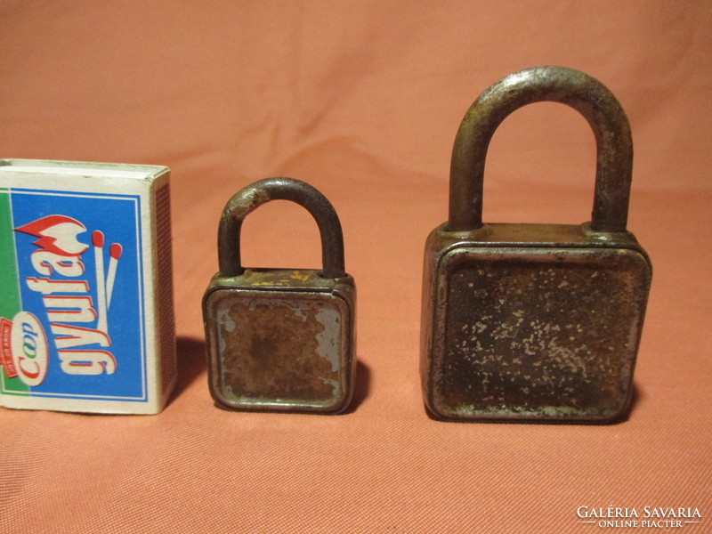 Two old tuto padlocks
