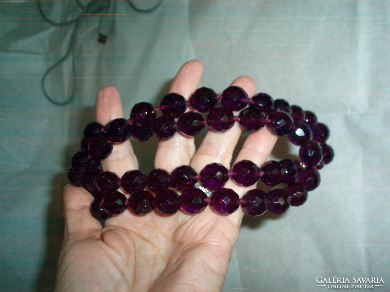 Vintage garnet necklace