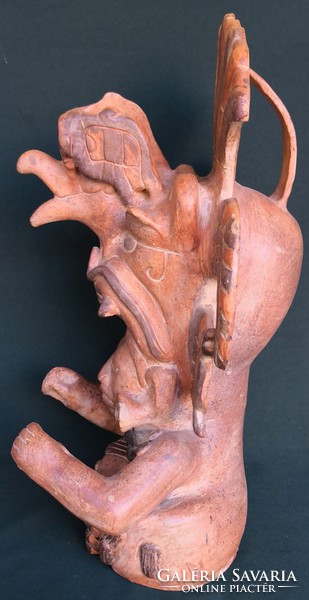 Dt/047 - Indian totem - decorative ceramics