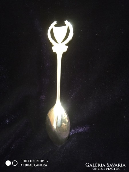 Silver (800) 1960 Pigeon of Peace Decoration Memorial Spoon