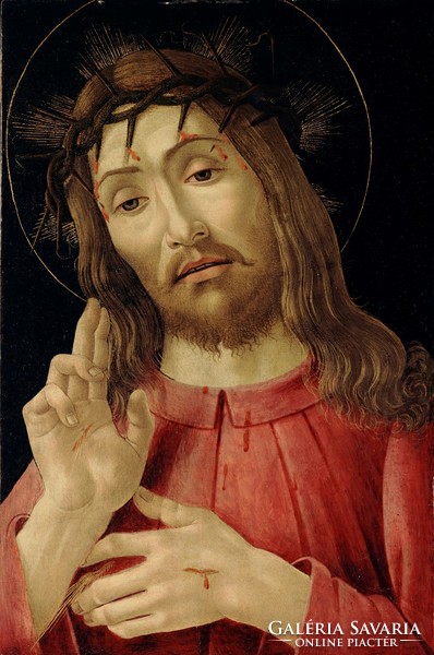 Sandro botticelli - the risen Christ - reprint