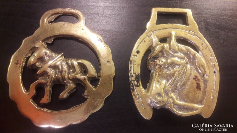 Horse tool ornaments 2 pieces
