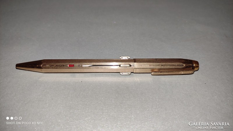 Mid-Century jelzett eredeti ROTRING CONSTRUCTA Double négy színű golyóstoll