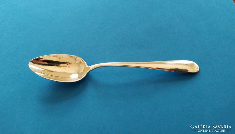 Antique Silver 1855 Soup Spoon # 4
