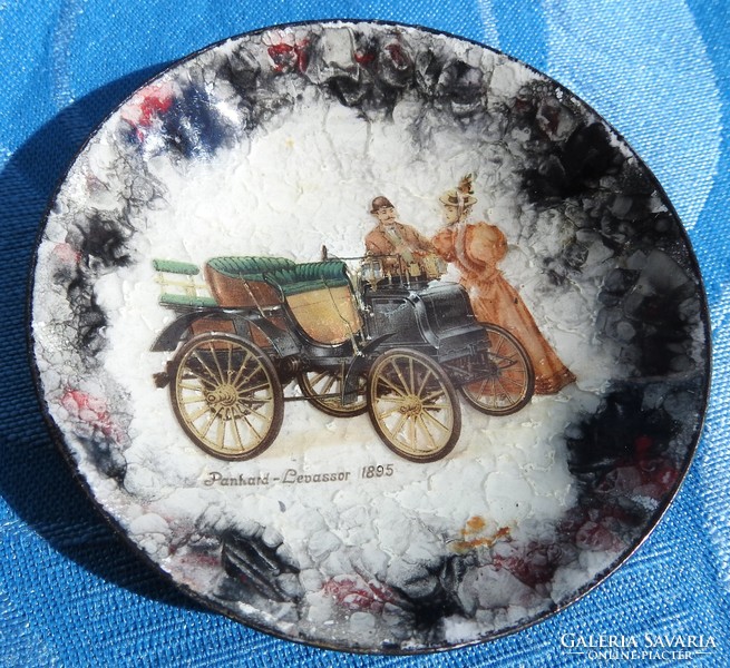 Old vehicleable fire enamel metal plates - collectibles :)