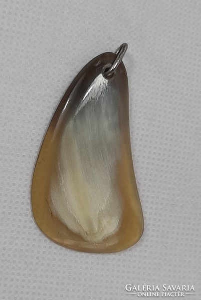 Large horn pendant b.K.