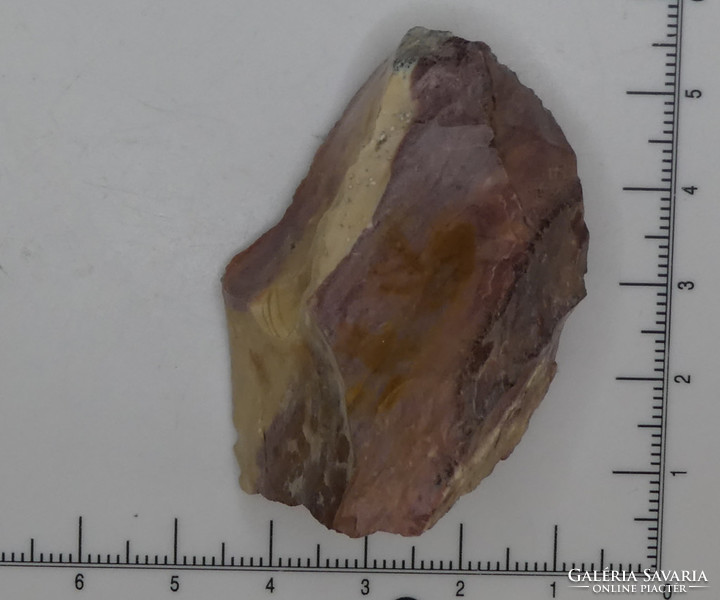 Dendrit ágas sárga-barna opál. Természetes, közönséges opál ásvány. Ránkfüred, Felvidék. 35 gramm