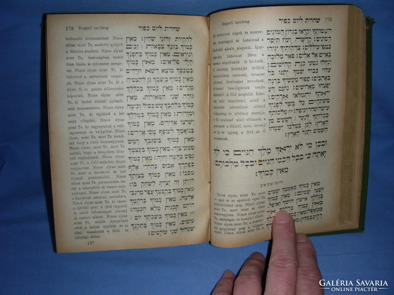 Poppy / Hebrew / prayer book