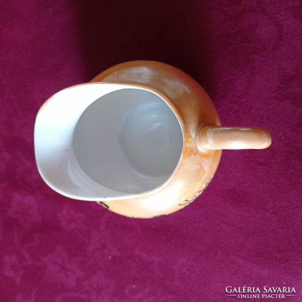 Japanese eggshell porcelain cream pourer