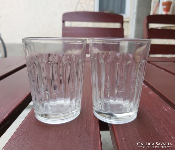 Retro st 9 cm tall glass glass with nostalgia glass of soft drink