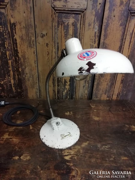 Kaiser type larynx desk lamp from the 60's 70's