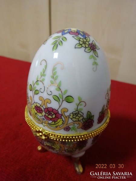 Faberge tojás, kínai porcelán, magassága 10 cm. Vanneki! Jókai.
