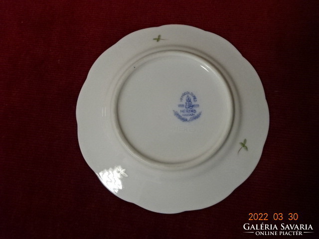 Herend porcelain antique small plate, 6 for sale, 1939 anniversary edition. He has! Jókai.