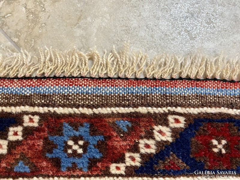 Turkish bergama semantic rug