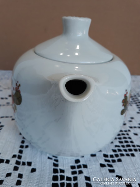 Alföldi porcelán 'Icu' dekoros teáskanna