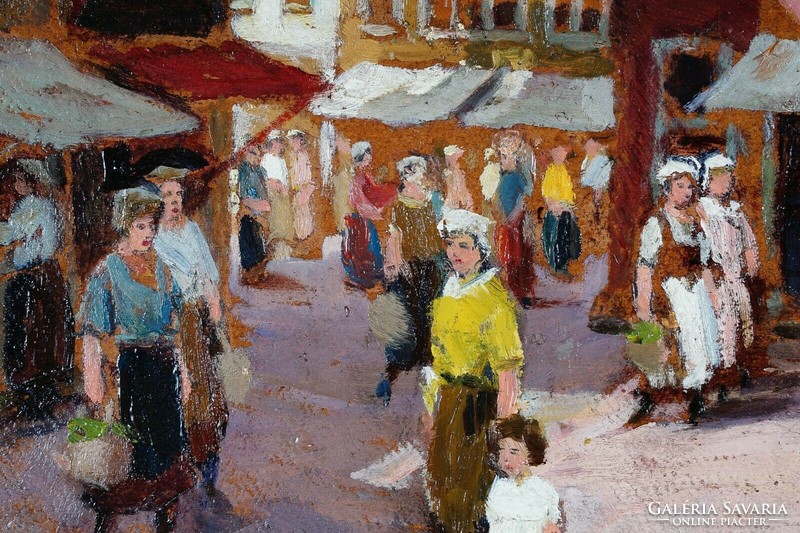 Ferenc Gaál: Venetian market