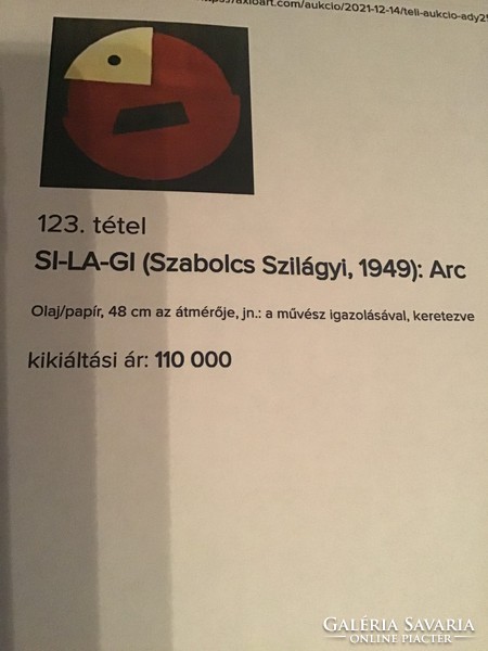 Szilágyi Szabolcs SI-LA-GI (1949-): Over and over again 1980.