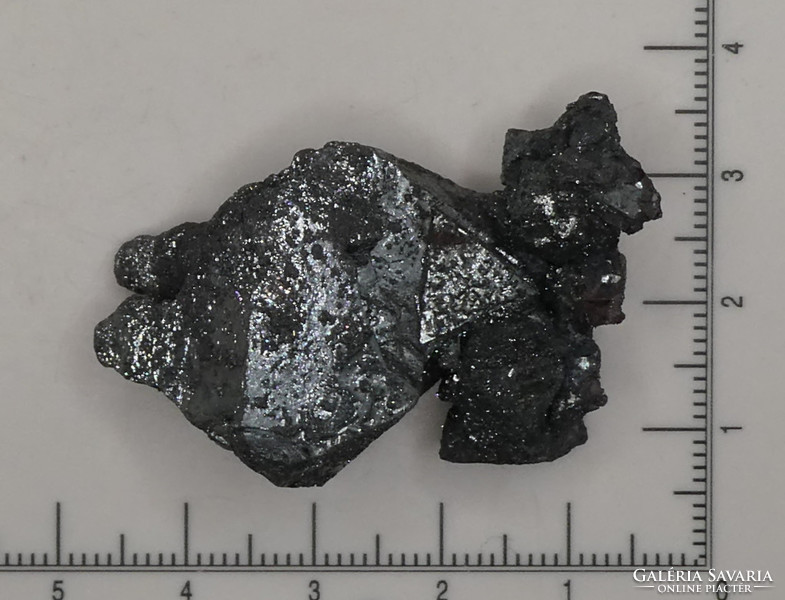 I hematite after the magnetite. A piece of natural pseudomorphic mineral. 38 Grams