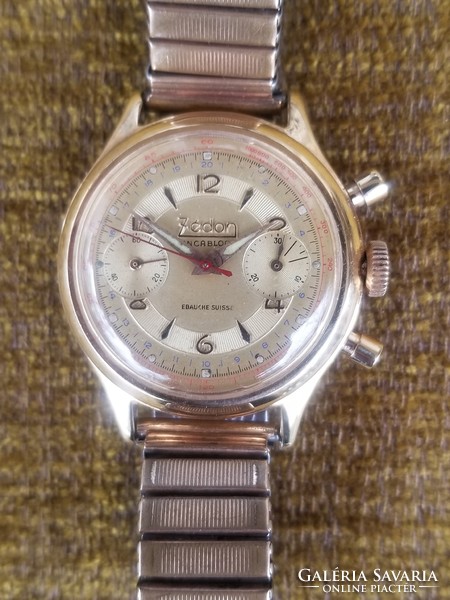 Zédon vintage chronograph kronográf karóra