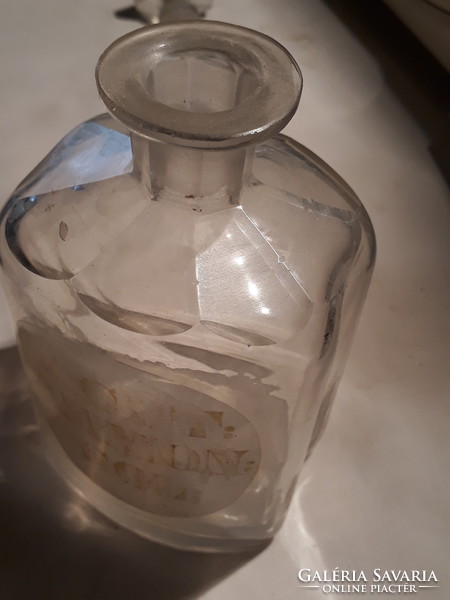 Old pharmacy bottle