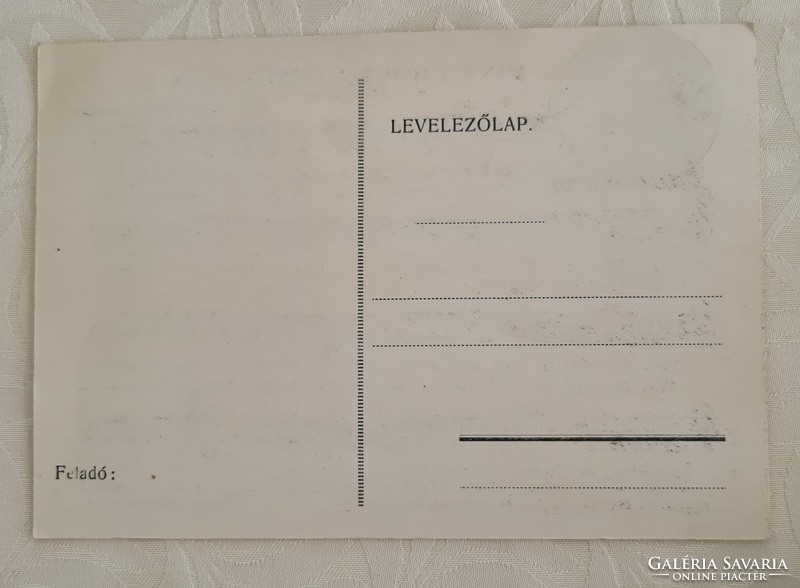 2db kottás képeslap aláírással 1935-1936-ból üdvözlőlap gyűjtemény