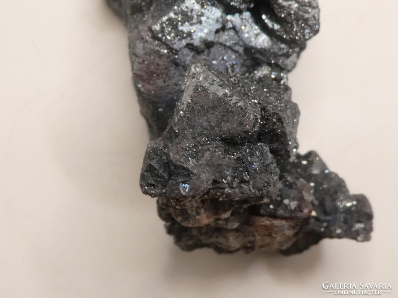 I hematite after the magnetite. A piece of natural pseudomorphic mineral. 38 Grams