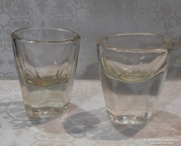 Art deco brandy glasses for filling (m2397)