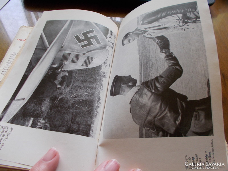 WW2,Luftwaffe pilota,Mölders und seine mánner,ritka könyv,1942.,232 old.