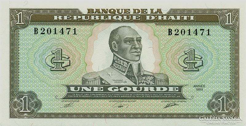 Haiti 1 Gourde 1989 UINC
