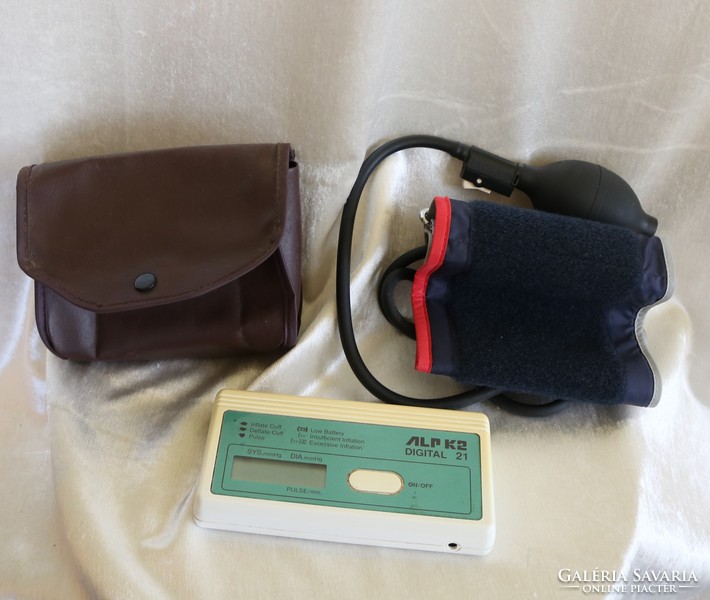 Japanese blood pressure monitor that works perfectly.