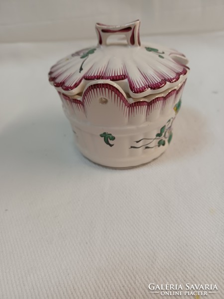 French porcelain sugar holder