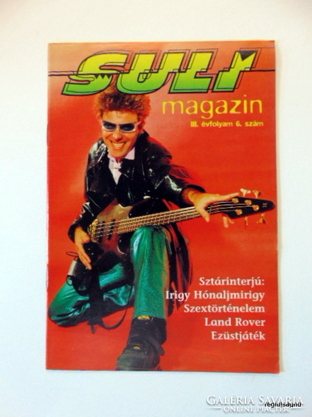 1999 június  /  SULI magazin  /  Szülinapi újság Ssz.:  19755