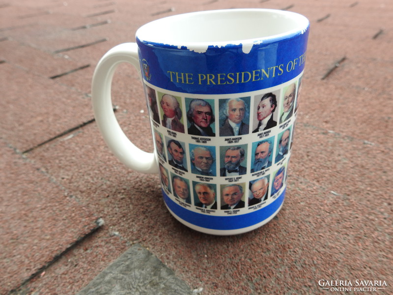 President united states mug smithsonian souvenir 4.5 