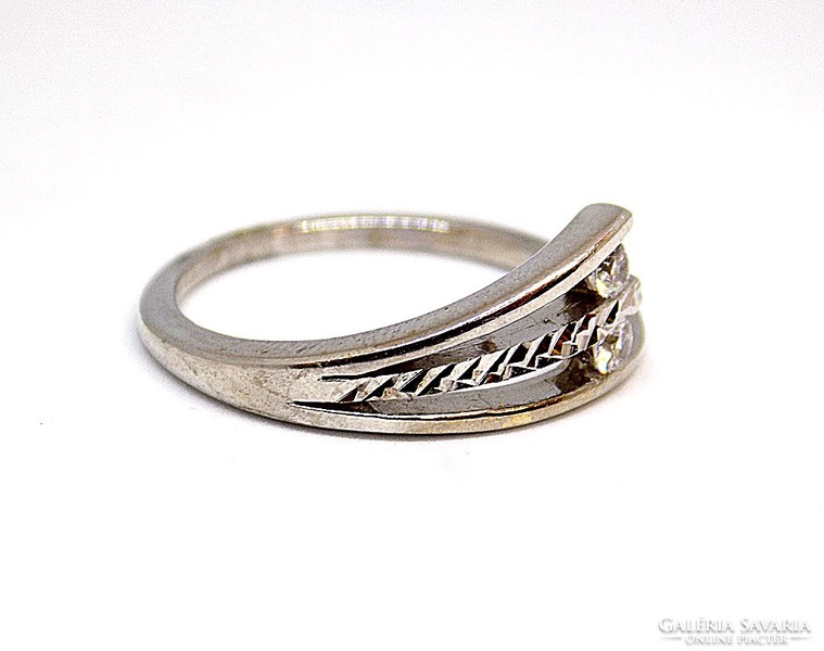 White gold ring (zal-au103711)