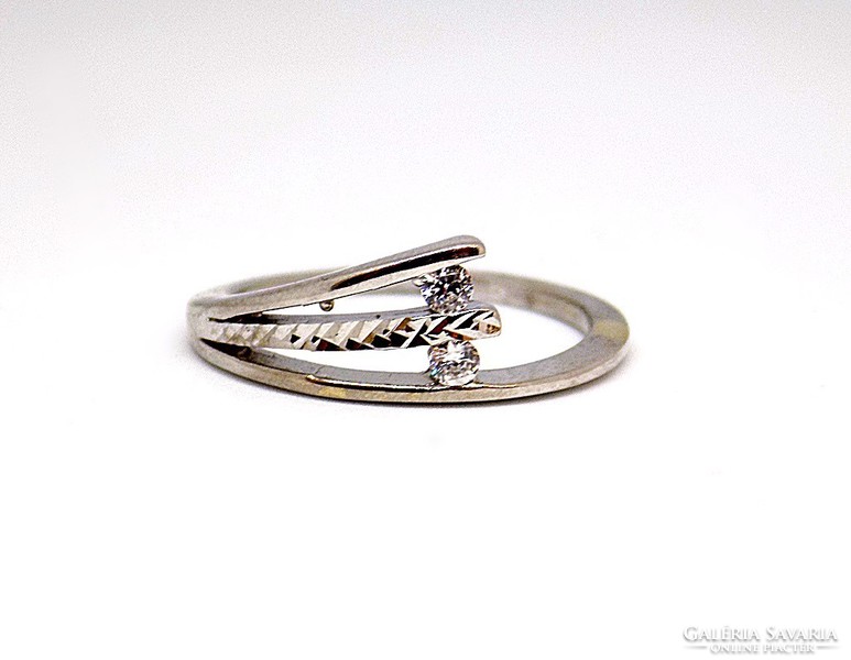 White gold ring (zal-au103711)