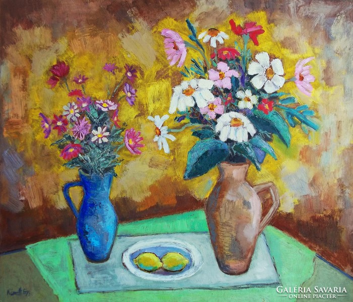 Still life with flowers (60x70)