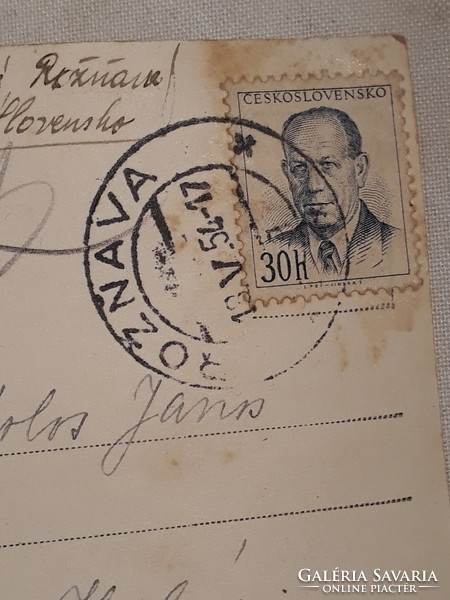 1954 Pozsony( Bratislava) képeslap