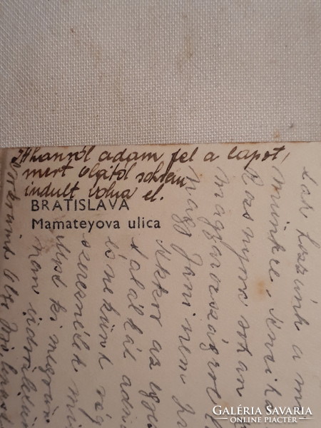 1954 Postcard from Bratislava
