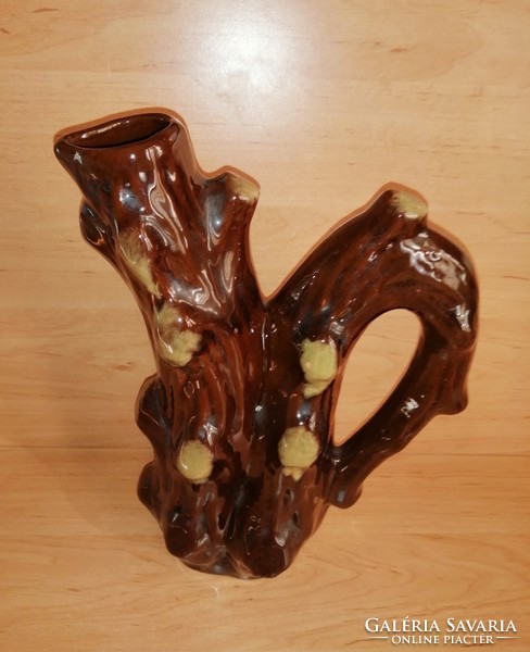 Wood trunk imitation glazed ceramic spout (2 / d)